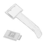 Pince multifonction pour billets et cartes - Porte-ticket de stationnement pour pare-brise de voiture, porte-ticket | Dossier de facture Transparent, clip d'accessoires de voiture, porte-billet de par