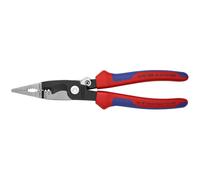 Pince multifonctions 6 outils en 1 - 200mm - Bi-matière - Loquet de fermeture KNIPEX - 1392200
