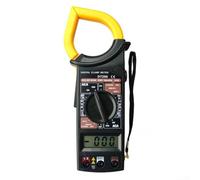 Pince multimètre numérique AC 1000 A Ampèremètre Multimètre - Pour test électrique avec fils de test, appareil portable - Pour mesurer la résistance ACV DCV