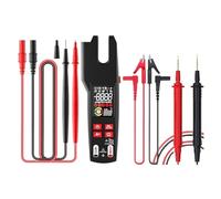 Pince Multimètre Numérique, Fourche DC/AC 600A, Ampèremètre Professionnel, Courant T-RMS, OpenJaw, Testeur Électrique, Automatique Lecture Rapide Précise Facile(Clamp Meter Kits)