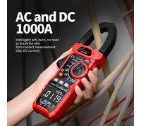 Pince multimètre numérique HT208 206 Pro 1000A 1000V AC DC pince de courant True RMS pince ampèremètre voltmètre VFD REL Ohm testeur de condensateur HT208D 1000A AC DC