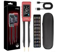 Pince multimètre numérique intelligente LCR, testeur de composants ZT-MD2 pour résistance et condensateur, fréquence 100 Hz à 10 kHz, pour réparation électronique (haute)
