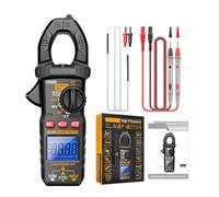 Pince multimètre numérique multifonction avec commutation automatique des plages - Compteur électrique pour réparation domestique et entretien industriel - Testeur électrique professionnel