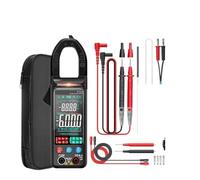 Pince multimètre numérique ST212, ampèremètre CC/CA, 6000 points, 400 A, grand écran couleur, testeur de tension for voiture, Hz, NCV, Ohm(ST212 Black PRO)