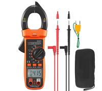Pince multimètre numérique T-RMS 400A/600A pince multimètre testeur, courant alternatif résistance à la tension ca/cc W/NCV for appareil ménager pour le travail(600A 4000 Counts)