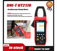 Pince multimètre pour oscilloscope intelligent UNI-T 600A/1000A True RMS UT217A UT217B ; Charge type-c/application Bluetooth/courant d'entrée. UT217A