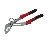 PINCE MULTIPRISE BIMATIERE A BOUTON POUSSOIR SAM OUTILLAGE - 20125BFME