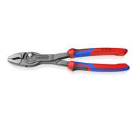 Pince multiprise frontale Twingrip 250mm - Gainage Bi-matière - Tête polie KNIPEX - 8202250