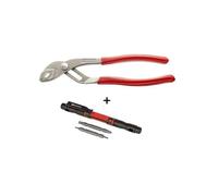 Pince multiprise standard - FACOM - 170A.25PB - Capacité 44 mm - Longueur 250 mm - Rouge