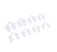 Pince-Nez Anti-Ronflement, 8 Pièces, Respirant, Sommeil Facile, Aide, Dilatateurs Nasaux, Dispositif D'aide À La Congestion, Pas De Bandes, Cônes, Livraison Directe