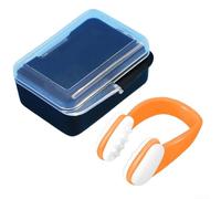 Pince-nez de natation compatible avec toutes les nages standard et offre une couverture nasale stable pendant le mouvement dynamique de l'eau (orange)
