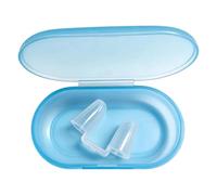 Pince-nez de natation en silicone anti-étouffement, taille universelle anti-fuite d'eau pour un confort sûr, prise en main antidérapante, pour contrôle de la respiration, piscine, plage, plongée avec