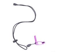 Pince-nez pour plongée en apnée avec technologie antidérapante et lanière robuste pour un maintien sûr dans l'eau (violet)