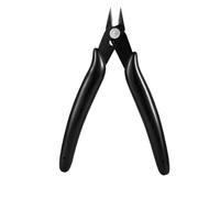 Pince ongle Coupe-ongles en acier inoxydable, dissolvant de strass, pince coupante, ciseaux à chaîne, manucure, outils de perçage pour Manucure(Black)