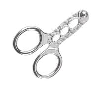 Pince ouvre-noix, pince ouvre-noix en acier inoxydable, outil multifonctionnel de cuisine, étui rigide de style ciseaux pour petites noix, noisettes