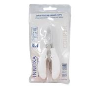 Pince Pédicure - Innoxa - Ongles Forts - Inox - 14cm - Couleur Rose