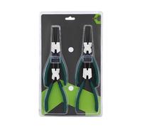 Pince Per Anelli Di Ritenuta - Dritti Pince Seeger | 4 Pezzi Pinze Per Circlip Esterni Da 17,5 cm | In Acciaio Per Rimozione Per Rimozione Per Meccanici, Cuscinetti E Camion | Pinze Per Circlip
