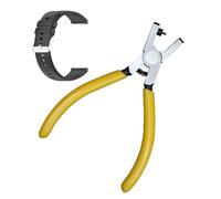 Pince Perforatrice Cuir 5 Pouces, Trou Rond 2mm, Pince en Acier Carbone avec Poignée Antidérapante, Outil de Perforation pour Ceintures, Bracelets, Chaussures et Tissus, 14x9,5 cm