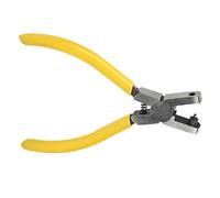 Pince perforatrice de trou de montre, outil professionnel robuste de perforation de trou de bracelet en cuir pour la réparation de bracelet de montre et le bricolage en acier à