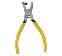 Pince perforatrice en acier à haute teneur en carbone pour ceinture en cuir, tissu, carton, plastique, caoutchouc, couture, bracelet, jaune, 2 mm