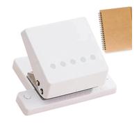 Pince perforatrice portable pour enfant - Avec fonction polyvalente - Pince perforatrice pour badges - Pour scrapbooking, classeur à anneaux, carnet de notes, planificateur, école, album photo, cartes