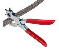 Pince perforatrice professionnelle 6 tailles avec 2 plaques et règles, pour papier, feutre, artisanat polyvalent et bricolage