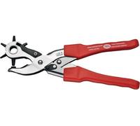 Pince perforatrice revolver L.totale 250mm avec levier 2/2,5/3/3,5/4/4,5mm Ku.