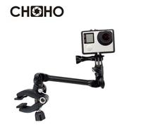 Pince pince montage mâchoires flexibles musique guitare bras pour GoPro Hero 8 7 6 5 4 Session SJCAM SJ4000 SJ5000 Xiaomi Yi 4K Go pro accessoires