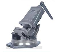 Pince plate à Angle d'étau de précision inclinable, fraiseuse de perçage, pince d'établi à étau fixe à mâchoire de 5 pouces,Machine multifonction