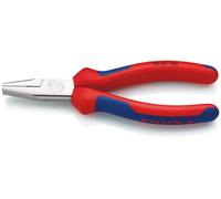 Knipex 20 05 160 pour l'atelier Pince à becs plats droite Acier magnétique Chrome-Vanadium 160 mm