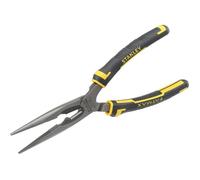 Pince plate Fatmax bec long 200mm - STANLEY - Acier trempé - Noir