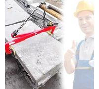 pince plate Pince de levage robuste for dalles de granit, blocs de béton, ardoises et bordures de trottoir. verticale(23inch)