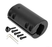 Pince pliable améliorée pour trottinette électrique Ninebot Max G30, anneau de verrouillage de tige en alliage d'aluminium pour réduire les oscillations et le bruit, pièce de rechange noire avec vis