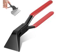 Pince Pliante 45 Degrés avec Poignée Antidérapante, Pince à Plier la Tôle Largeur 60 mm, Outil de Pliage Multiprise, Pinces Border de Couvreur pour Plombiers Plier et Lisser Travail des Métaux (Rouge)