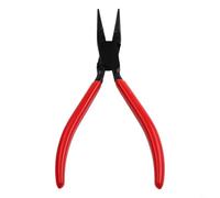 Pince pliante en tôle de 180 mm avec poignée antidérapante, en acier à haute teneur en carbone, pince à ourler à mâchoires droites pour plier des plaques de fer, 45° et 90° A (180°)