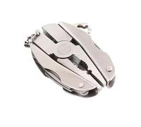 Pince pliante multifonction, couteau pliable en acier inoxydable, porte-clés, tournevis Compatible avec les outils EDC, Kits de voyage, survie en Camping