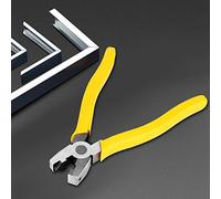 Pince Pliante pour Cadre en Aluminium, Pince Coupante à 90 Degrés de 8 Pouces avec Coupe-encoche à Rainure en V, pour une Coupe en Douceur des Cadres en Aluminium