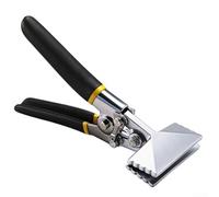 Pince pliante pour projets de métallurgie avec construction en acier forgé 45# et texture de poignée résistante à la transpiration (poignée droite)