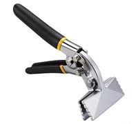 Pince pliante pour projets de métallurgie avec construction en acier forgé 45# et texture de poignée résistante à la transpiration (poignée incurvée)