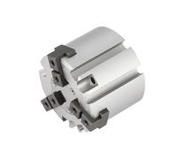 Pince pneumatique à deux, trois ou quatre mâchoires de type parallèle MHS2 MHS3 MHS4 16D 20D 25D 32D 40D 63D 80D 100D 125D Série MHS(50D,MHS3)