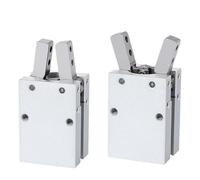 Pince pneumatique à double effet MHC2 10D 16D 20D 25D 32D, pinces angulaires en aluminium, fabricants de vérins pneumatiques, 1 pièce(MHC2-6D)