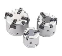 Pince pneumatique de rechange à 2/3/4 doigts MHS2/MHS3/MHS4, vérin pneumatique rotatif à double action 16D/20D/25D/32D/40D/50D, 1 pièce(MHS3,40D)