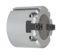 Pince pneumatique de Type parallèle série MHS, 1 pièce, pince à gaz Compatible à deux et trois mâchoires for une manipulation de précision(100D Mhs2)