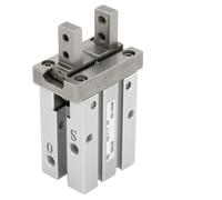 Pince pneumatique parallèle à air de type étroit MHZ2-10DN 16DN 20DN Pinces en aluminium MHZ2-25DN Cylindre à doigts(MHZ2-20DN)