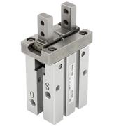 Pince pneumatique parallèle à air Trous traversants dans le sens d'ouverture/fermeture MHZ2-6D2 10D2 16D2 MHZ2-20D2 MHZ2-25D2 32D2 40D2(MHZ2-32D2)