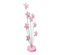 Pince Porte-mémo Support Stable en Acier Inoxydable, Fleur Rose | Affichage Polyvalent pour Cartes et Œuvres, Look Moderne, Usage Bureau, Anniversaires, Comptoir de Réception
