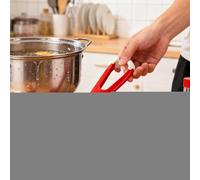 Pince Pour À Pizza | Pinces À Plat Isothermes Anti-Dérapantes - Clip Pour Plat Chaud De Cuisine, Bols Et Assiettes,Pour Cuisson Micro-ondes, Four, Friteuse, Casserole, Service Aliments, Grille-Pain, C
