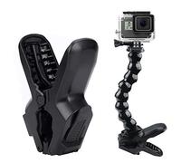 Pince pour Appareil Photo, Clip Multifonctionnel portatif en U avec Pince Forte Jaws, Grande Tension, Pince Fixe, Bras de Fixation du Support, Accessoire de Photographie, pour