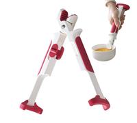 Pince pour assiettes chaudes, plats chauds, pince anti-spots, pince à bol 2 en 1, support d'isolation thermique, pour la cuisson des grillades