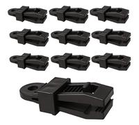 Pince pour Bache,10 PCS Attache Bache Piscine,Attaches pour Bâche Anti Vents avec Verrouillage Pinces Crocodile Léger pour Camping, Bâche de Piscine, Abris